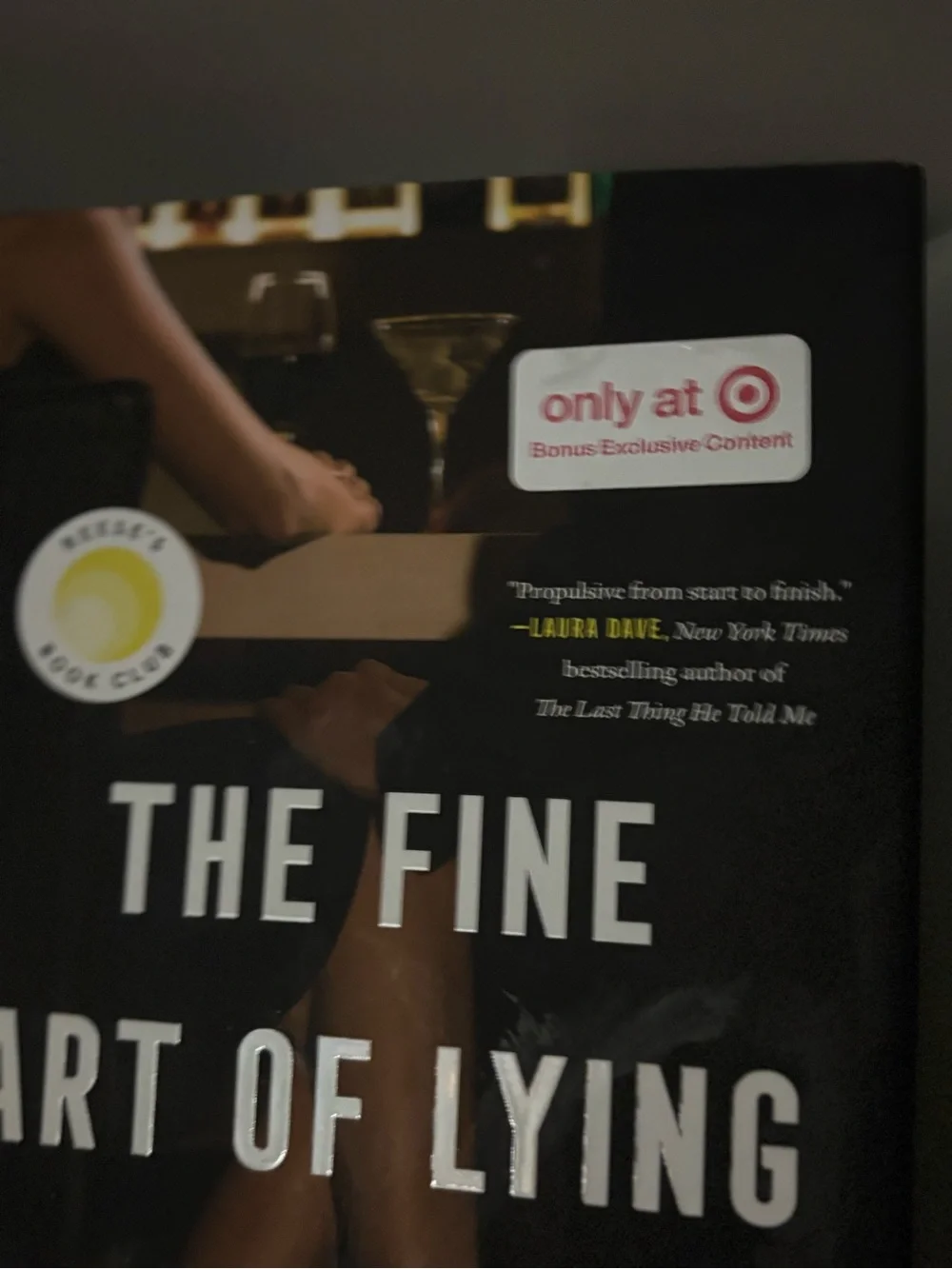 The Fine Art of Lying Alexandra Andrews Target Exclusive First Edition